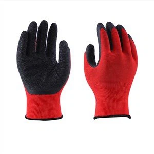 13G lateksu dengtos pirštinės